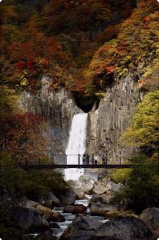 Nagano Private Tour - Naena Waterfall w/bridge