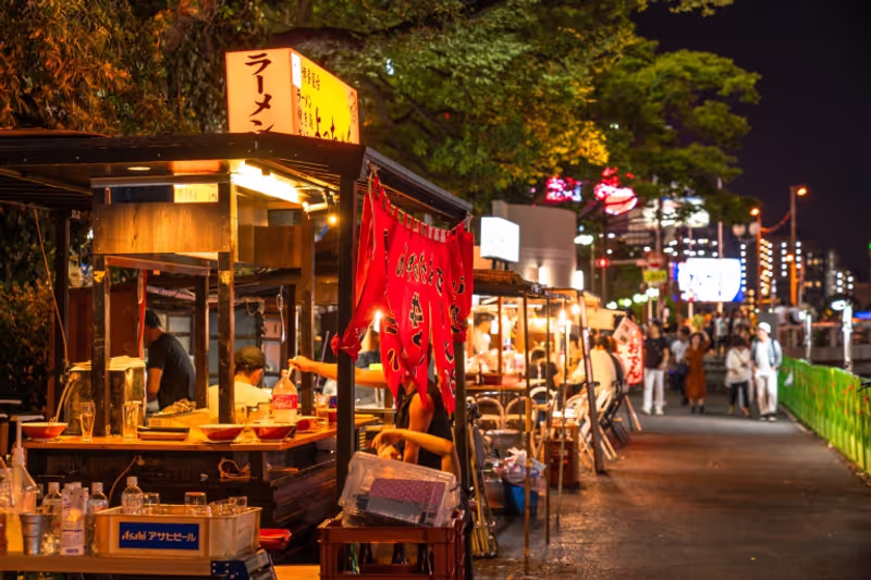 Fukuoka Private Tour - YATAI (Food stalls)