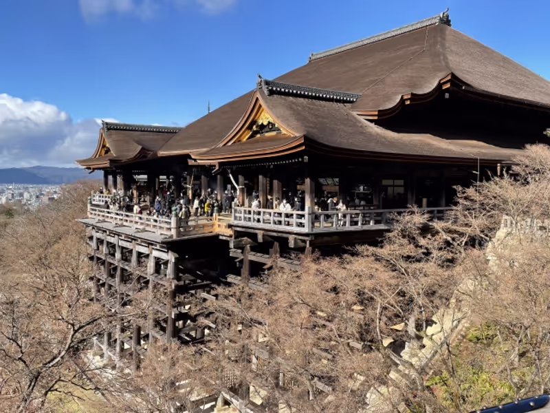 Kyoto Private Tour - Huge wooden stage of Kiyomizudera temple