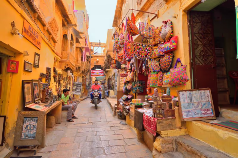 Jaisalmer Private Tour - Street Inside Fort