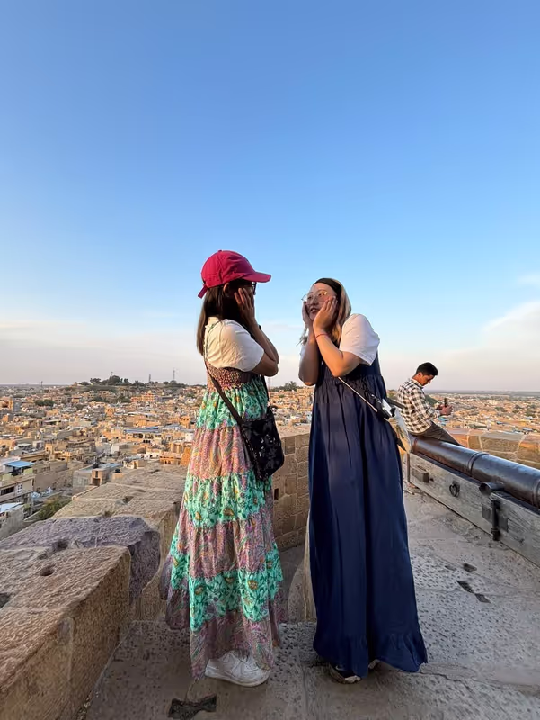 Jaisalmer Private Tour - Jaisalmer Fort Cannon Point