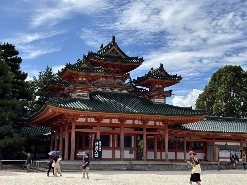 Kyoto Private Tour - Heian-jingu Shrine1