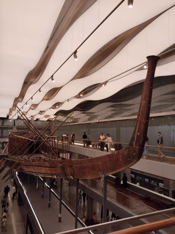 Giza Private Tour - King Khufu’s solar boat