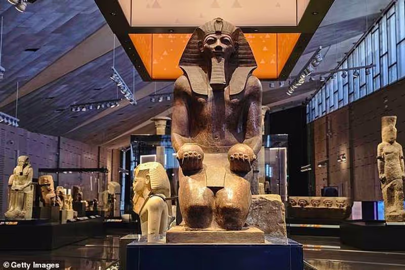 Giza Private Tour - Ancient Statues Collection