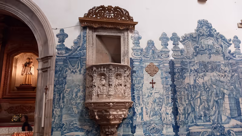Coimbra Private Tour - Church of Santa Cruz Monastery (detail)