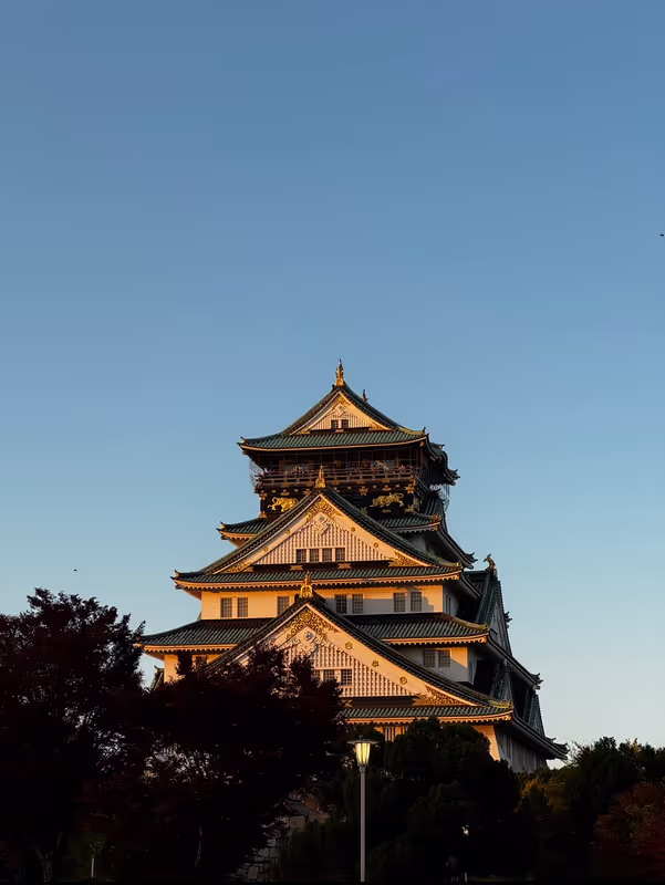 Osaka Private Tour - Osaka castle