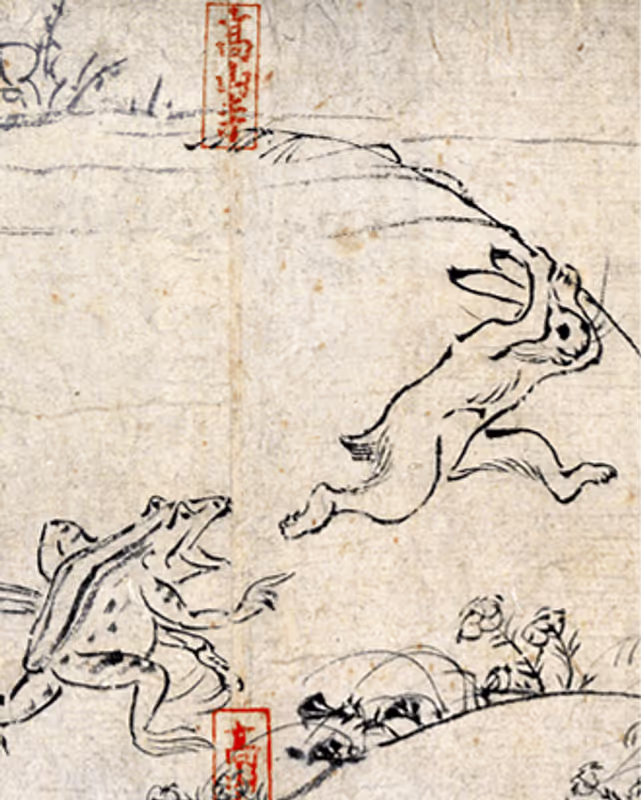 Kyoto Private Tour - Kōsanji Temple - funny Chōjū-giga: Japan’s first m