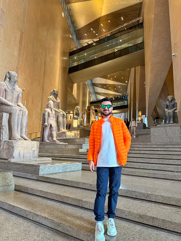 Giza Private Tour - The great staircase