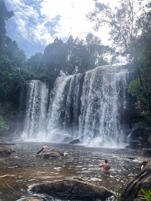 Siem Reap Private Tour - Beautiful waterfall