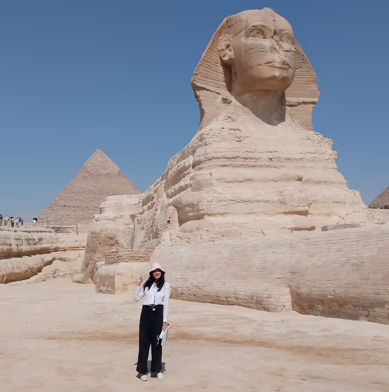 Giza Private Tour - special entrance to Sphinx.