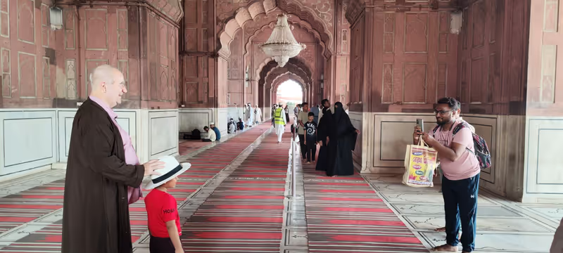 Delhi Private Tour - Centrel Hall of Jama Mosque