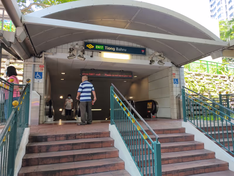 Singapore Private Tour - MRT Station exit A