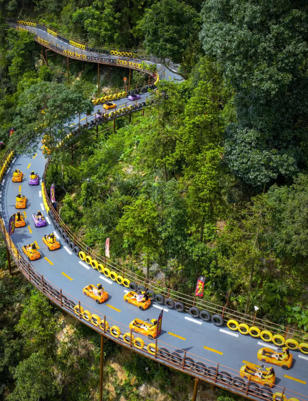 Guangzhou Private Tour - Gulong Gorge Kart Racing