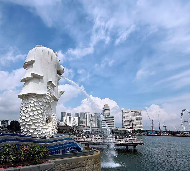 Singapore Private Tour - Merlion