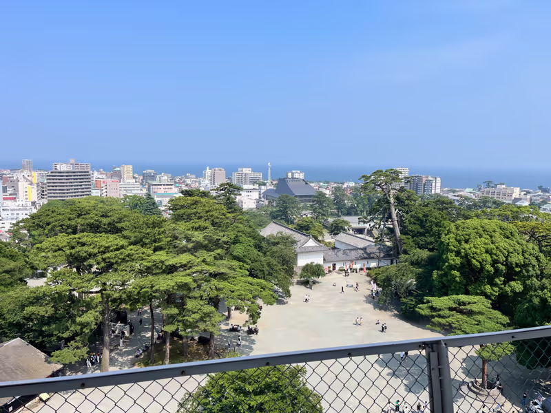 Kanagawa Private Tour - View from the Donjon