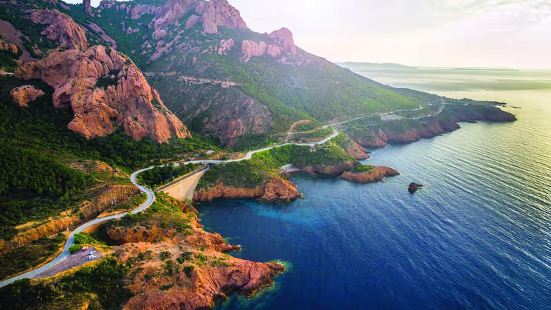 French Riviera Private Tour - Corniche d'Or Road