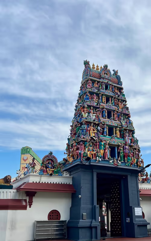 Singapore Private Tour - Gopuram of a Hindu Temple