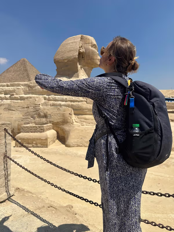 Giza Private Tour - The Sphinx guards secrets of millennia