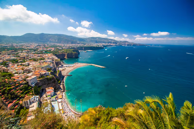 Campania Private Tour - a view of the Sorrento coast
