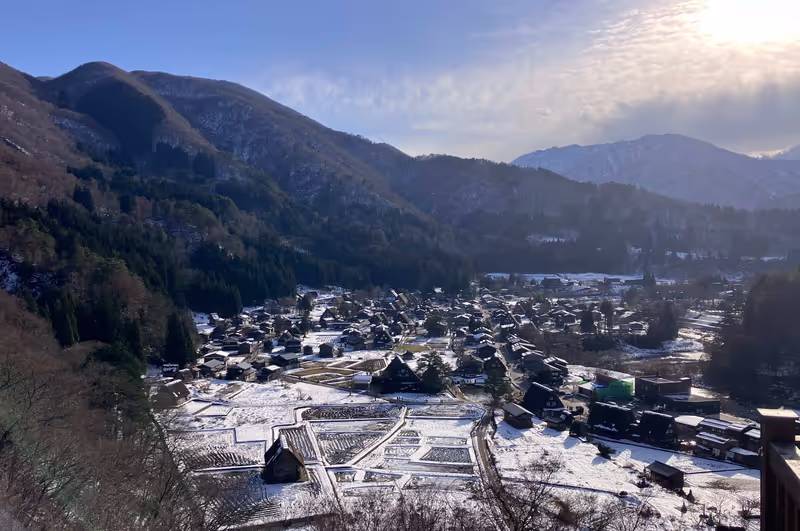 Toyama Private Tour - Shirakawa-go from observatory