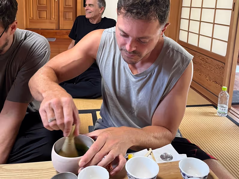 Osaka Private Tour - Enjoy matcha in a calm, traditional setting.
