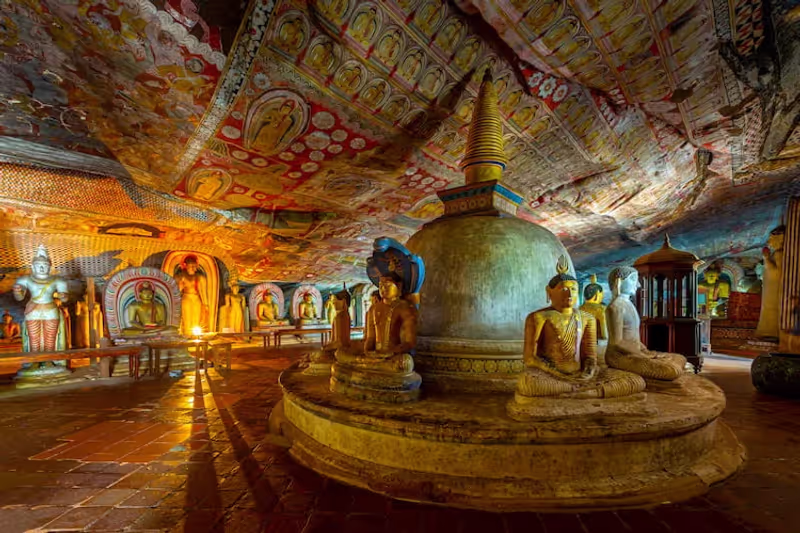 Colombo Private Tour - Dambulla cave temple