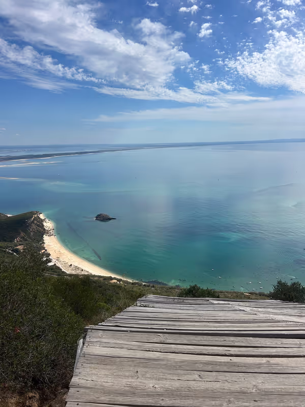 Lisbon Private Tour - Serra de Arrabida Viewpoint White Sands