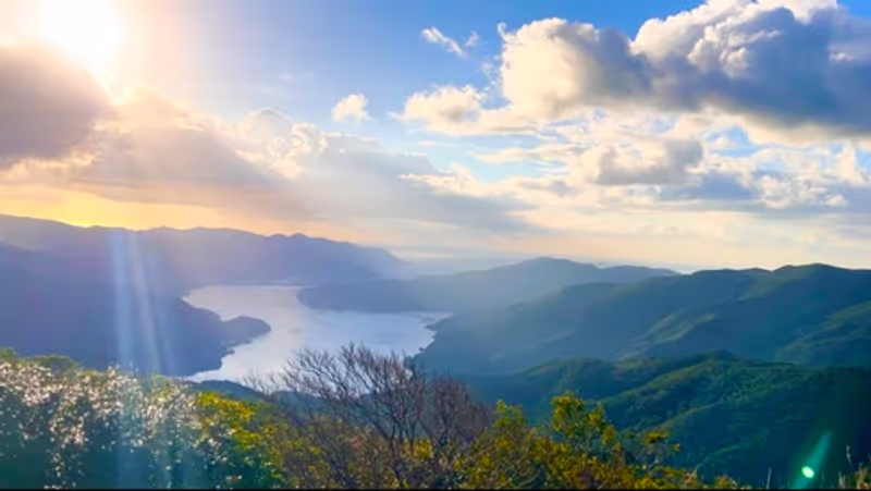 Amami Private Tour - View from the Sacred Yuwandake Highlands