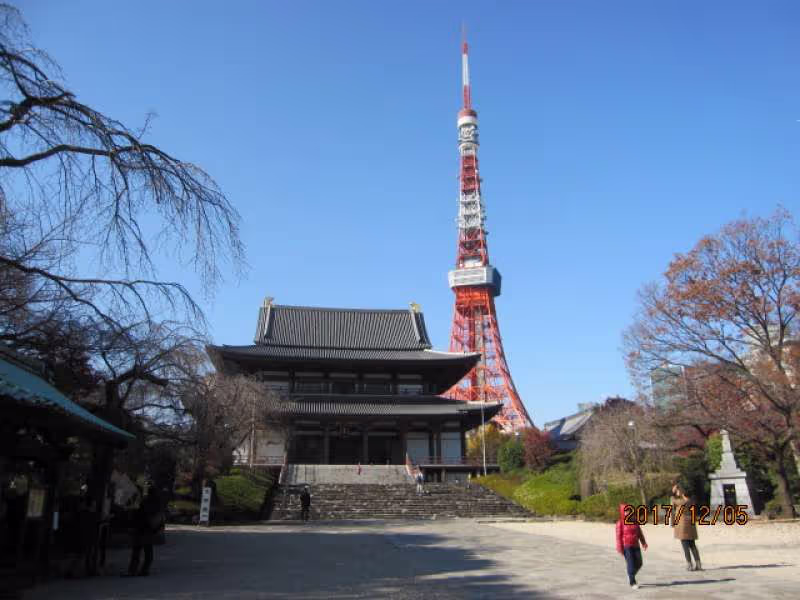 Tokyo Private Tour - Zojo-ji Temple: An old temple founded in 14th century.