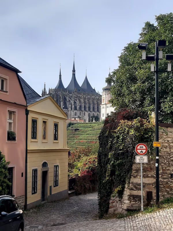 Kutna Hora Private Tour - Kutna Hora. View to st. Barbara