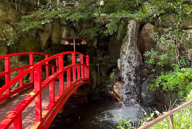 Fukuoka Private Tour - The bridge leads you to the small cave in Nanzoin