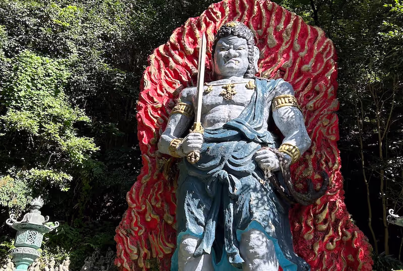 Fukuoka Private Tour - Fudoumyo Statue in Nanzoin