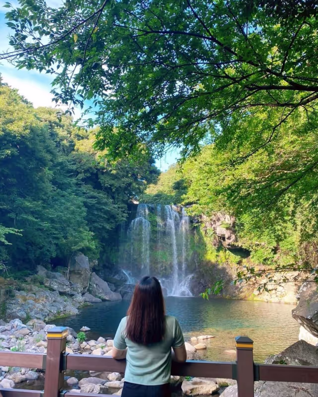 Jeju Private Tour - water fall