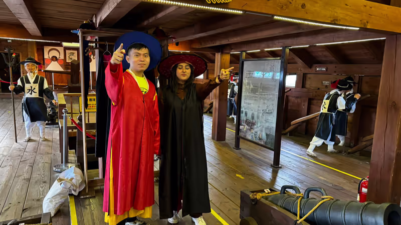 South Jeolla Private Tour - Inisde the Turtleship