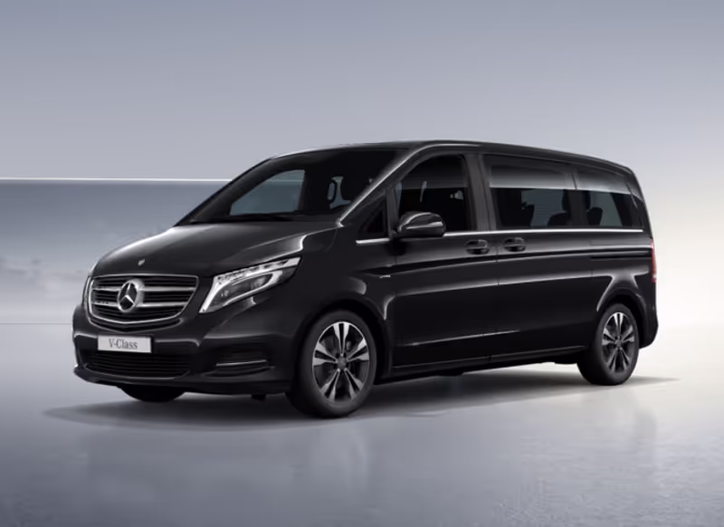Venice Private Tour - the luxury van mercedes v-vito ready for the tour