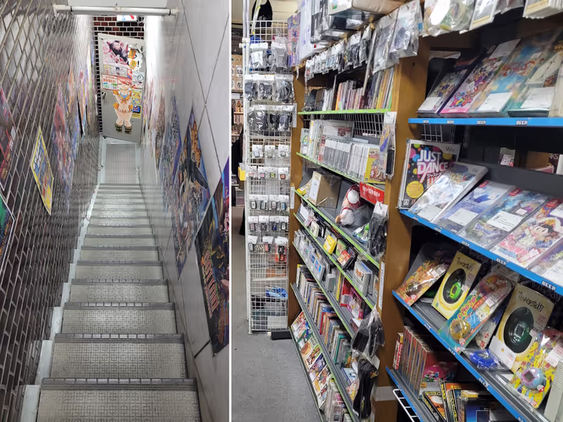 Tokyo Private Tour - the best Video Games shops are hard to find !