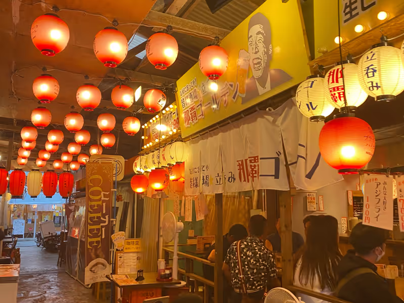 Okinawa Main Island Private Tour - hidden alleys in the Makishi area