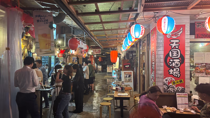 Okinawa Main Island Private Tour - Local Drinking Spot