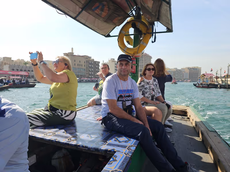 Dubai Private Tour - Abra Ride Creek Dubai