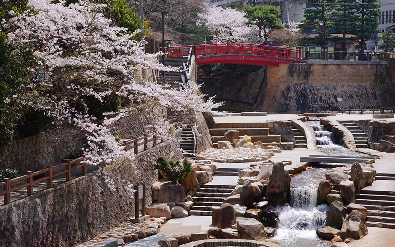 Kobe Private Tour - Arima Hotspring River Spring