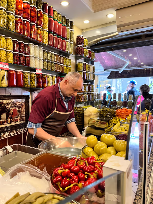 Istanbul Private Tour - Turkish pickles