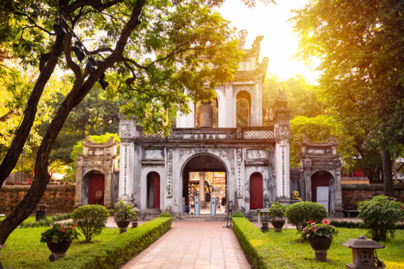 Hanoi Private Tour - Temple of Literature