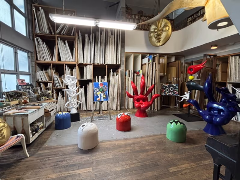 Tokyo Private Tour - Taro Okamoto memorial studio