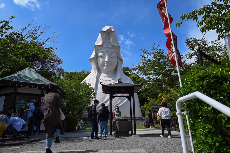 Kamakura Private Tour - Ofuna Kannon Temple (Great White Kannon)