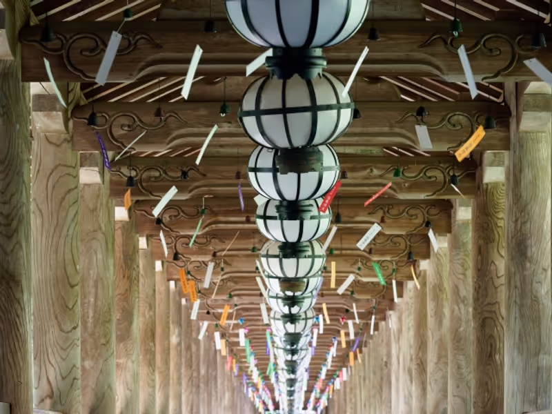 Nara Private Tour - The Covered Stairway at Hasedera Temple