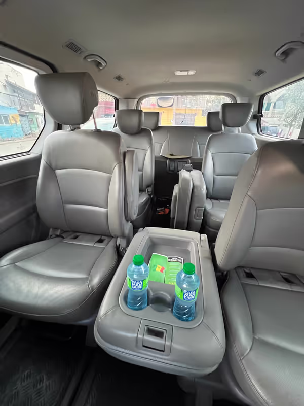 Dakar Private Tour - Comfortable interior with seating and complimentar