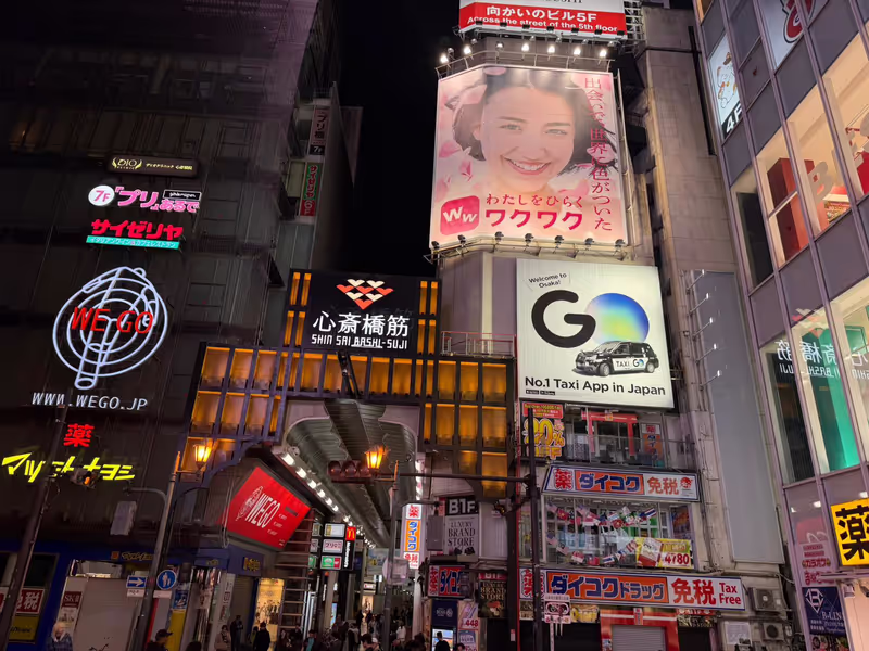 Osaka Private Tour - Nightlife