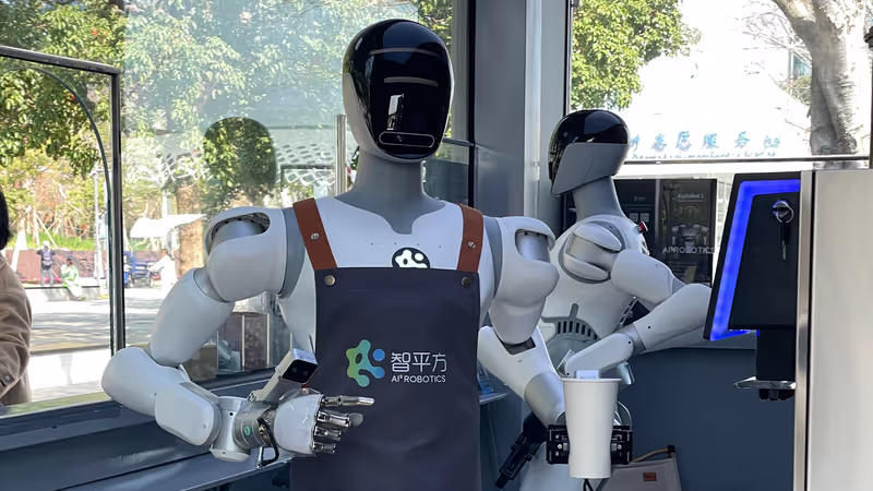 Shenzhen Private Tour - Robot in action