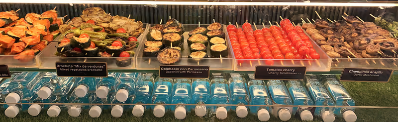 Madrid Private Tour - Time for some veggie brochettes