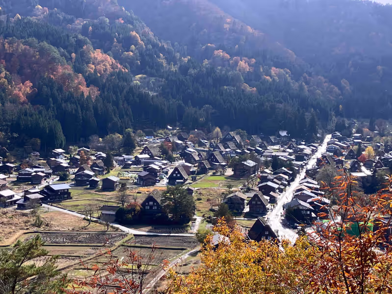 Shirakawago Private Tour - Shirakawa-go Hamlet from Observatory